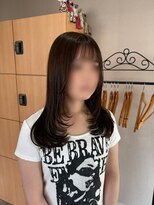ヘアーアートミュージアム(Hair Art Museum) ミディアム/レイヤー/ブリーチなしダブルカラー