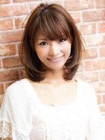 アフロート ディル(AFLOAT D'L)&nbsp;《AFLOATディル裕二朗》好感度◎大人可愛いミディアムヘア