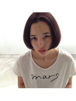 ベル 表参道店(Belle)&nbsp;切りっぱなしのリップラインボブ　〔Belle表参道〕