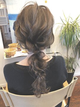 オルガ ヘアアンドメイク(Oluga hair&make) カジュアル編み