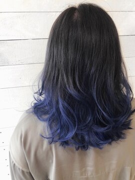 ルノン フィージュ(LUNON fieju) 【LUNON fieju】新色コバルトブルー×グラデーション