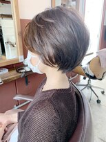 ルーファス 恵比寿 渋谷(Ruufus)&nbsp;40代前下がりショート【Ruufus恵比寿渋谷】3156