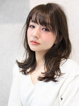 ヘアーロギア 栄店(hair LOGiA)の写真/【栄1分】顔の印象は前髪の動き・骨格のラインで決まる！通いやすい価格だからこそ何度も行きたくなる☆