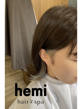 ヘミ(hemi) 可愛いをプラス、イヤリングカラー
