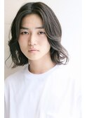 【ささき】キムタク風90年代ミディアムパーマ