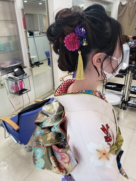 フリージュア(FREEJUA) [FREEJUA/北上尾]成人式ヘア×ヘアアレンジ