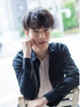 フラミューム たまプラーザ(flammeum) 無造作黒髪パーマ【たまプラーザ】