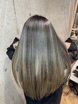 ジュジュル 稲毛本店(jujur)&nbsp;セクションカラー/セクションカラー/ペールベージュ稲毛駅