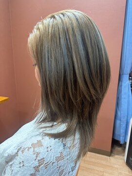 リアル(REAL) カラーカット+バレイヤージュ