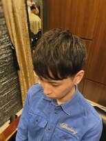 ヒロギンザ 浜松町店(HIRO GINZA) ツーブロック×骨格矯正パーマ