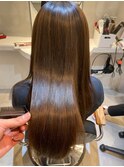 大人かわいい20代30代40代小顔ショコラベージュ1Zina船橋