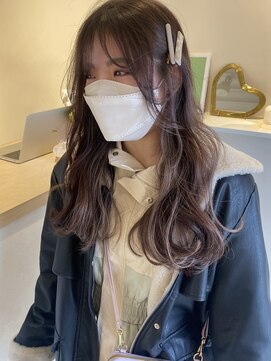 ロカ(roka) ラベンダーベージュ　/ ルーズウェーブ