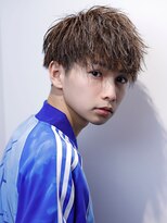 リップス 池袋(LIPPS)&nbsp;前下がりマッシュ　ソフトツイストパーマ　ほぐれる質感