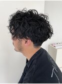 スパイラルパーマ