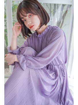 アンジェリカ 名古屋店(ANGELICA) 内巻き ボブ ワンレン ストレート