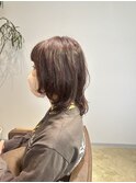 ステップボーンカット×シルキーベージュ×パーマ活かしレイヤー
