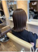 切りっぱなし透明感外ハネボブ