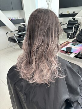 アライブ キチジョウジ(ALIVE Kichijoji) ALIVE kichijoji / バレイヤージュ×ホワイトラベンダー