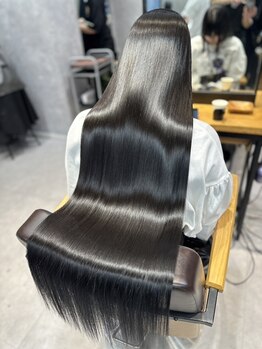 ラフトウキョウ 渋谷店(RAF TOKYO)の写真/《RAF TOKYO》では髪質改善を活かすカットをご提案☆ドライヤーだけでまとまる,扱いやすいヘアスタイルに＊
