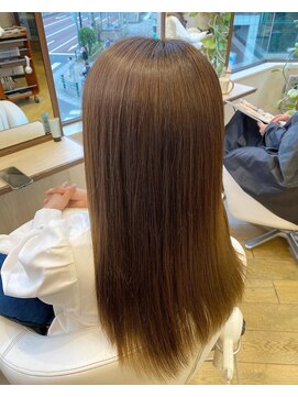 シュヴー 築地(CHEVEUX) ハイライト艶感ベージュ