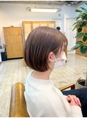 【お客様ヘア】お手入れ楽々ボブ