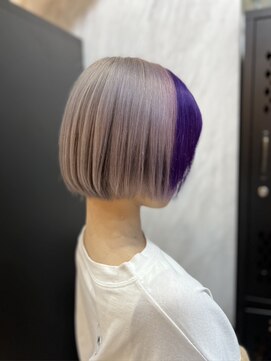 ヴァイス 渋谷店(VAICE) 《シルバー×推しカラー紫》