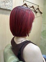 グレースマンカフェ(GRACE MAN CAFE)&nbsp;ブリーチオンカラー　レッドカラー