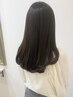 カット＋オーガニックカラー（白髪染め可）＋縮毛矯正￥33200→￥25000