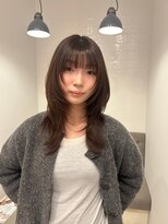 ラヴィズム 長岡店(LUVISM)&nbsp;◎韓国ヘアー顔周りレイヤーおくれ毛前髪新潟長岡宮関