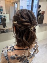 ピノ(pino.)&nbsp;halfup hairarrange ♪