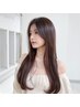 【ダメージレスで美髪に♪】コスメ縮毛矯正カット＋2stepトリートメント