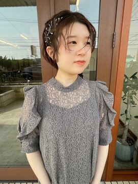 Idk short hair arrange