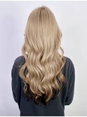 美髪ロング韓国ヘア前髪カットくびれヘア_ba543921