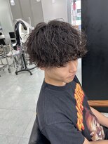 ネクスト 静岡店(NEXT)&nbsp;MEN'S HAIR/ブルーブラック/スペインカール/韓国マッシュ