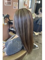 ブリックヘアー(BLICK Hair)&nbsp;ハイライト　グレージュ