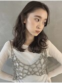 【PARK】アッシュベージュ×ラフウェーブ