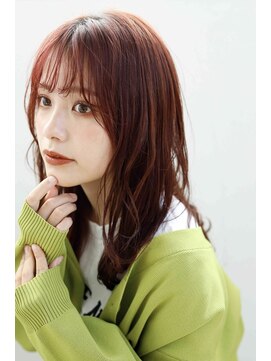 テラス 世田谷 経堂(Terrace) ★ふんわりカールくびれヘア◎オレンジベージュ美髪