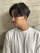 サイン メンズ 渋谷(SIGN men's)&nbsp;フェザーパーマ/ニュアンスパーマ/センターパート/カルマヘア