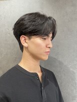 ニコ トウキョウ ヨコハマ(nico)&nbsp;センターパートニュアンスパーマメンズカット