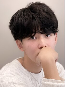 エルマーク 梅田(L-MARK) マッシュ/黒髪/ナチュラルマッシュ/メンズ/ツーブロック