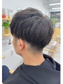 刈り上げマッシュレイヤースタイル