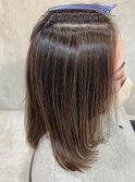 白髪ぼかしハイライト
