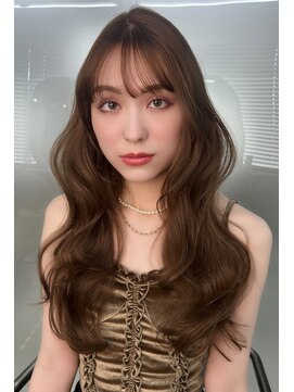 ボタン ハカタ(VOTAN hakata) 前髪カット/オリーブベージュ/ブリーチなし/博多/福岡美容室