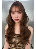 ボタン ハカタ(VOTAN hakata) 前髪カット/オリーブベージュ/ブリーチなし/博多/福岡美容室