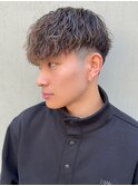 【Lond LOGAN亀井】テーパーフェード×スペインカール
