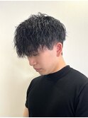 メンズパーマ/ニュアンスパーマ/フェザーパーマ/茅ヶ崎