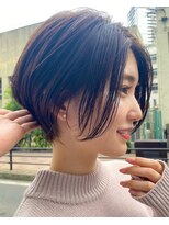 ハルキ ミナト ジャパン オオサカ(HARUKI MINATO japan OSAKA)&nbsp;上品ショートカット 40代50代60代ヘア 白髪 大阪　髪質改善 梅田