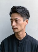 メンズカットスタイル（パーマあり/なし相談可）＋シェービング