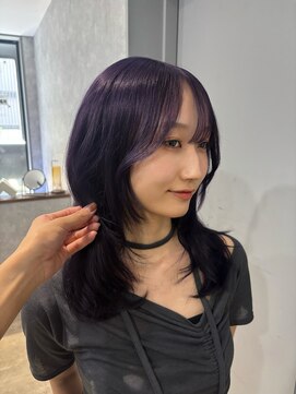 ルル(Lulu) ディープラベンダーミディアムレイヤー