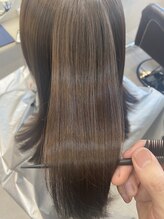 縮毛矯正　毎日を楽に♪